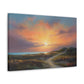 Sunset Painting for Living Room Oil Painting for Dining Room Painting for Bedroom Painting for Bedroom Painting on Canvas Beach Painting