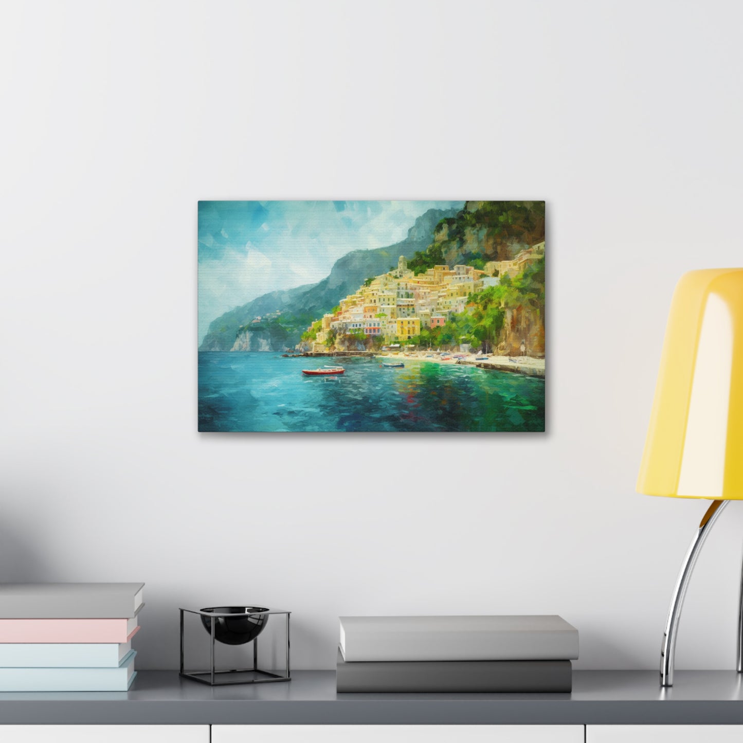 Landscape Painting for Living Room Oil Painting for Dining Room Painting for Bedroom Painting for Office Painting of Amalfi Coast