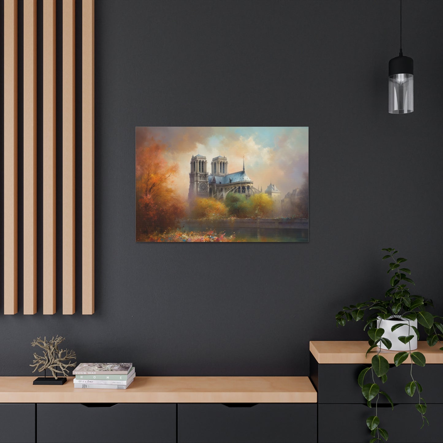 Notre Dame Cathedral Painting for Living Room Oil Painting for Dining Room Painting for Bedroom Painting for Bedroom Painting on Canvas