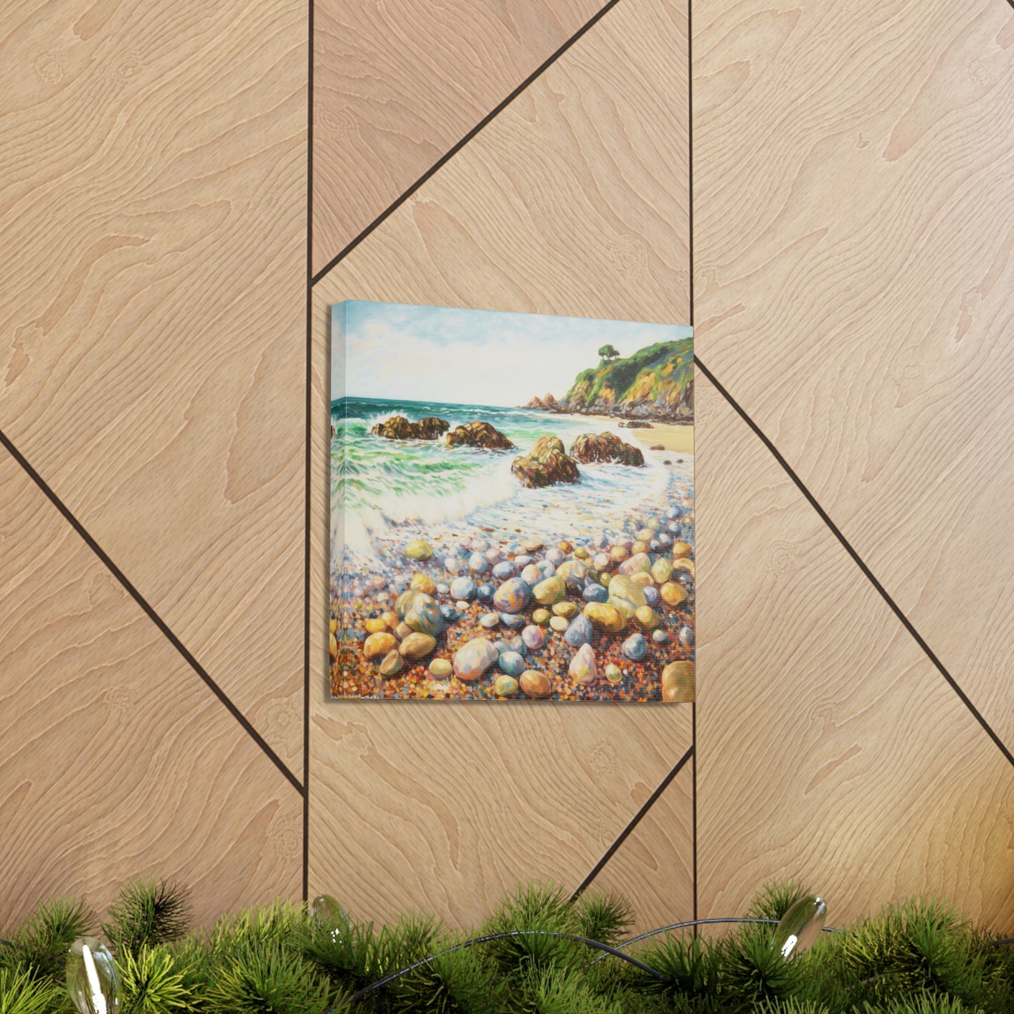 Beach Painting for Living Room Oil Painting for Dining Room Painting for Bedroom Painting for Office Painting of Rock Beach