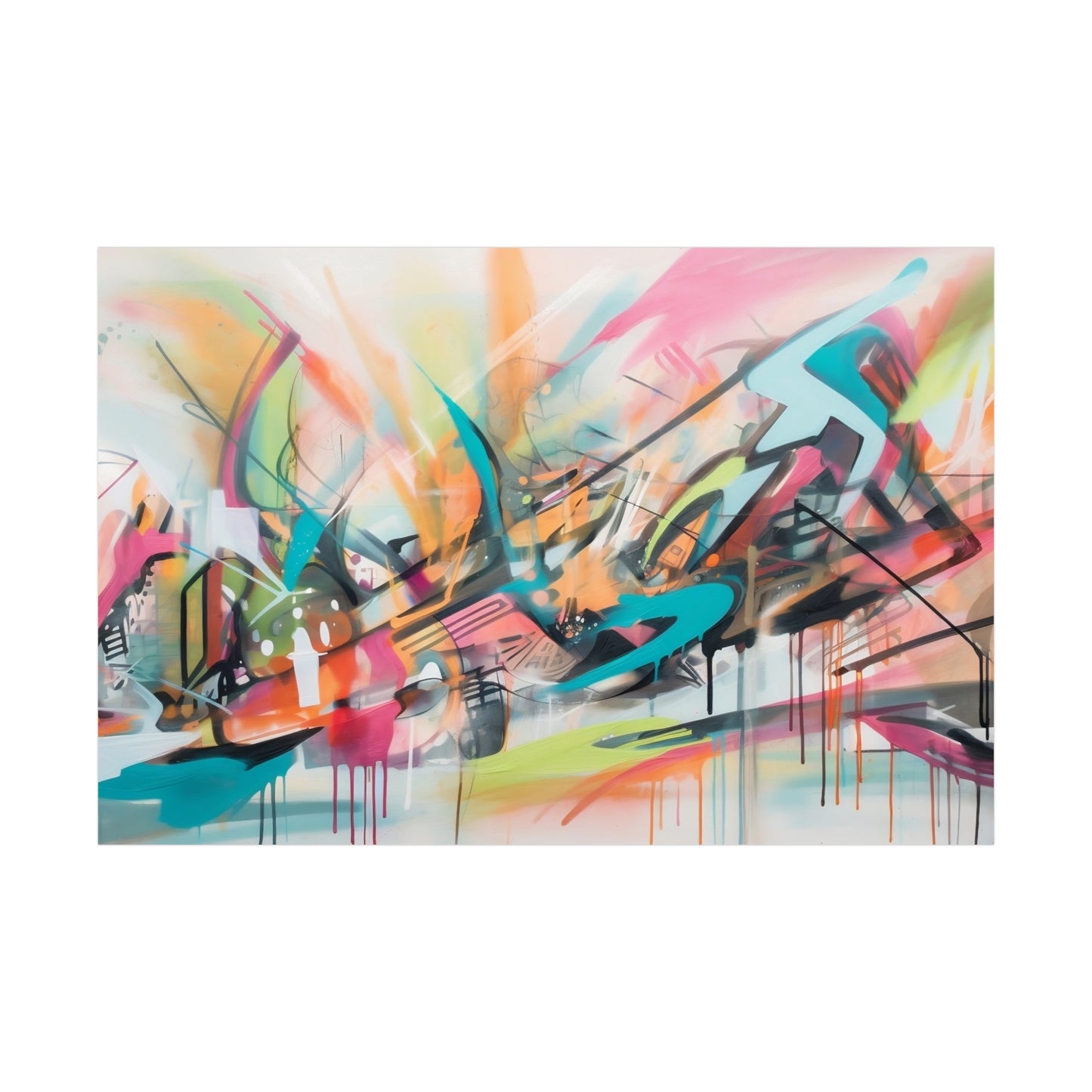 Abstract Art Graffiti Art for Living Room Art for Bedroom Art for Kids Room Art for Office Art