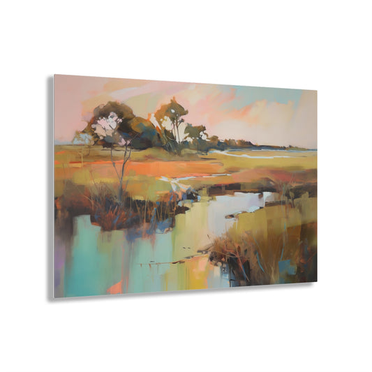 South Carolina Acrylic Oil Painting for Living Room Painting for Dining Room Painting for Bedroom Painting of South Carolina Low Country