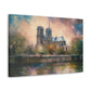 Notre Dame Cathedral Painting for Living Room Oil Painting for Dining Room Painting for Bedroom Painting for Bedroom Painting on Canvas