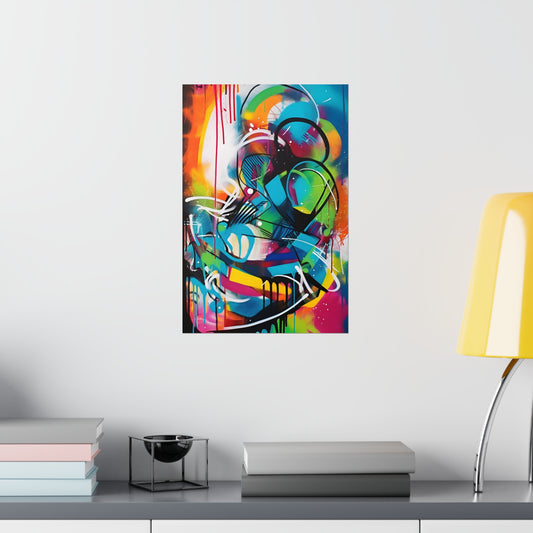 Abstract Art Graffiti Art for Living Room Art for Bedroom Art for Kids Room Art for Office Art