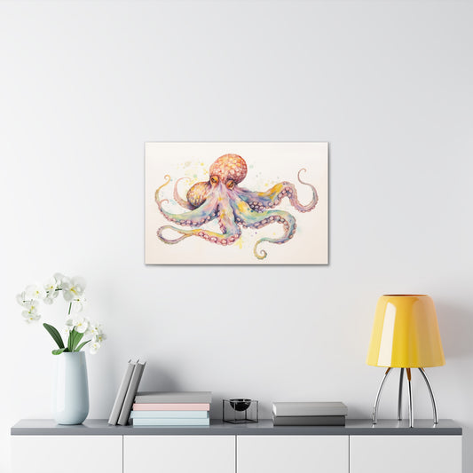 Octopus Oil Painting for Living Room Oil Painting for Dining Room Painting for Bedroom Painting for Office Painting of Octopus