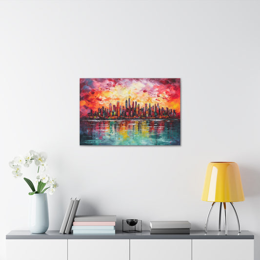 New York City Painting for Living Room Oil Painting for Dining Room Painting for Bedroom Painting for Bedroom Painting of NYC