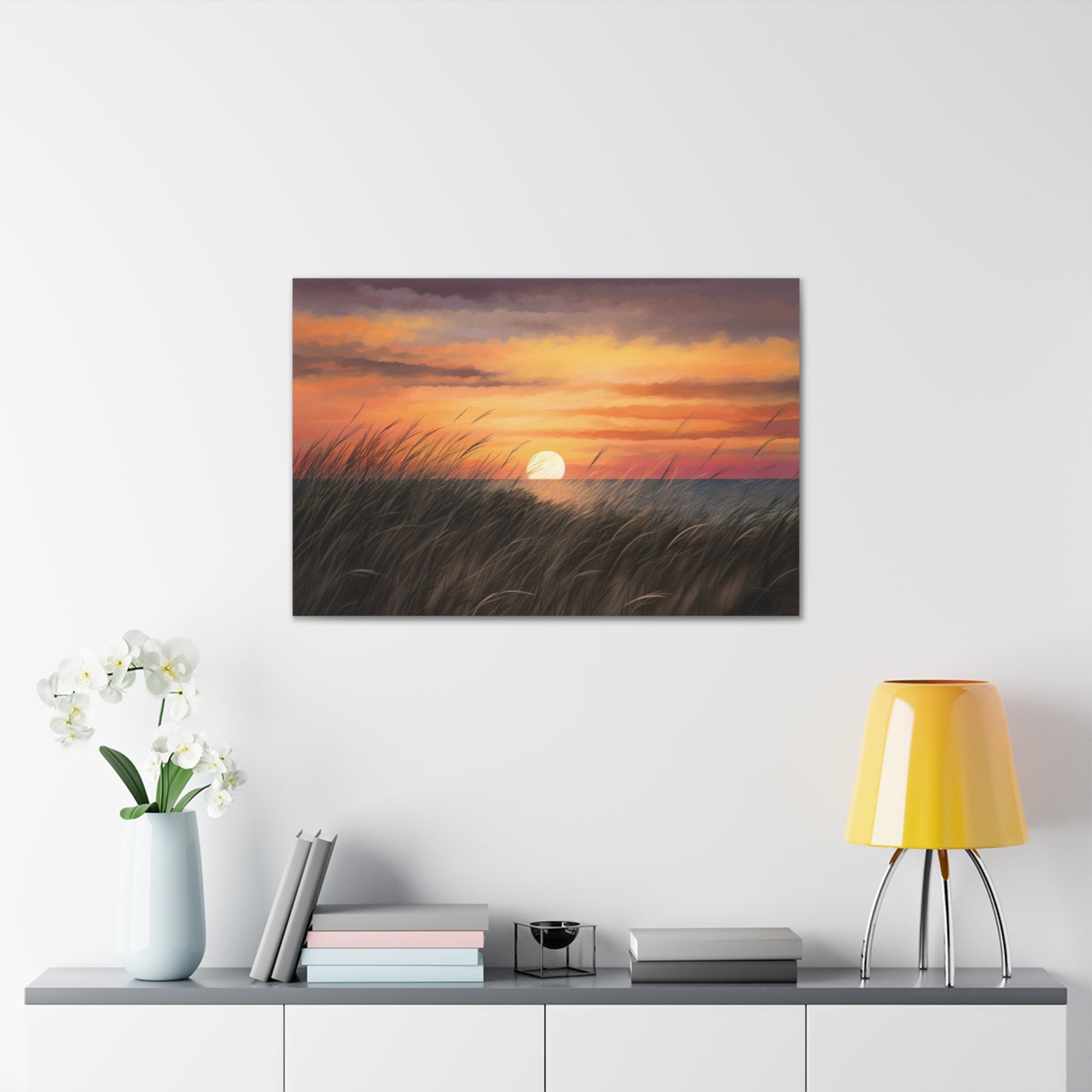 Sunset Painting for Living Room Oil Painting for Dining Room Painting for Bedroom Painting for Bedroom Painting on Canvas Beach Painting