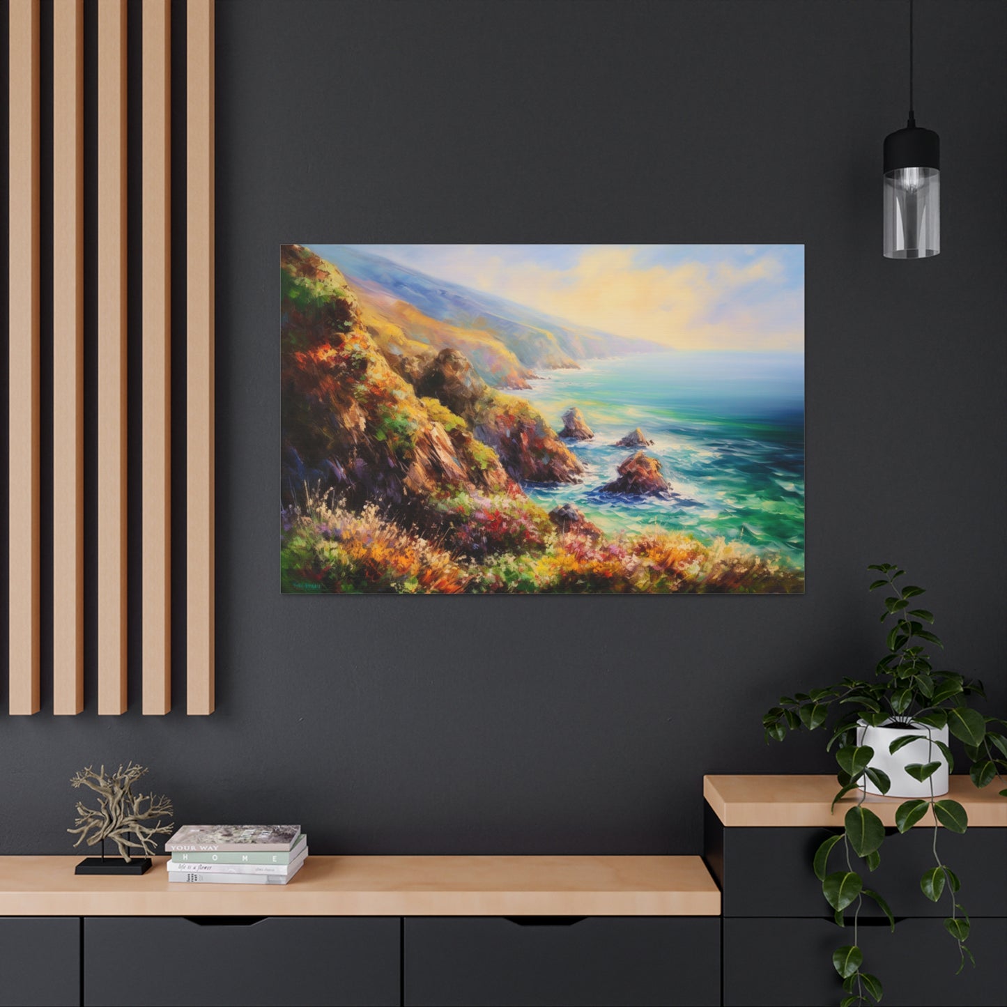 Coastal Painting for Living Room Oil Painting for Dining Room Painting for Bedroom Painting for Bedroom Painting on Canvas