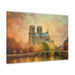 Notre Dame Cathedral Painting for Living Room Oil Painting for Dining Room Painting for Bedroom Painting for Bedroom Painting on Canvas