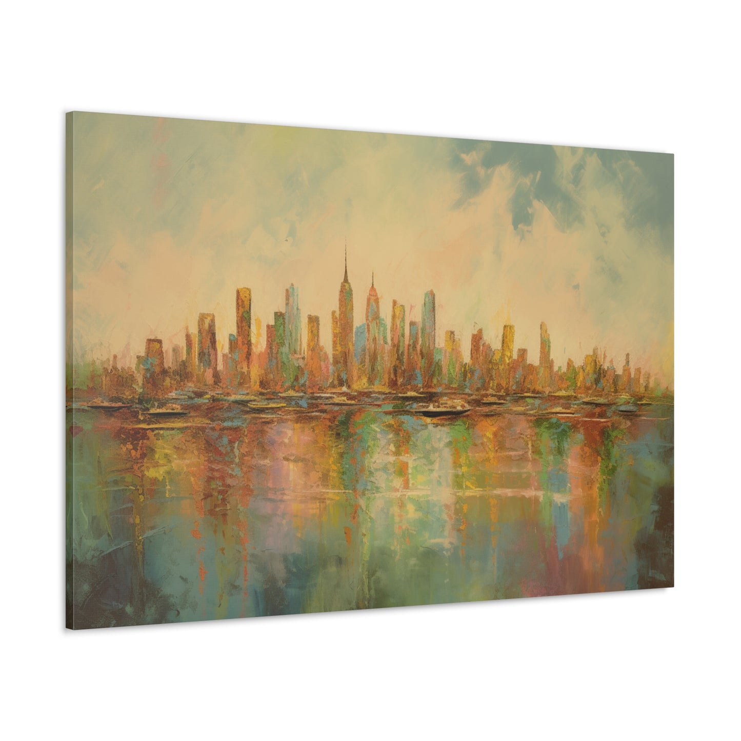 New York City Painting for Living Room Oil Painting for Dining Room Painting for Bedroom Painting for Bedroom Painting of NYC