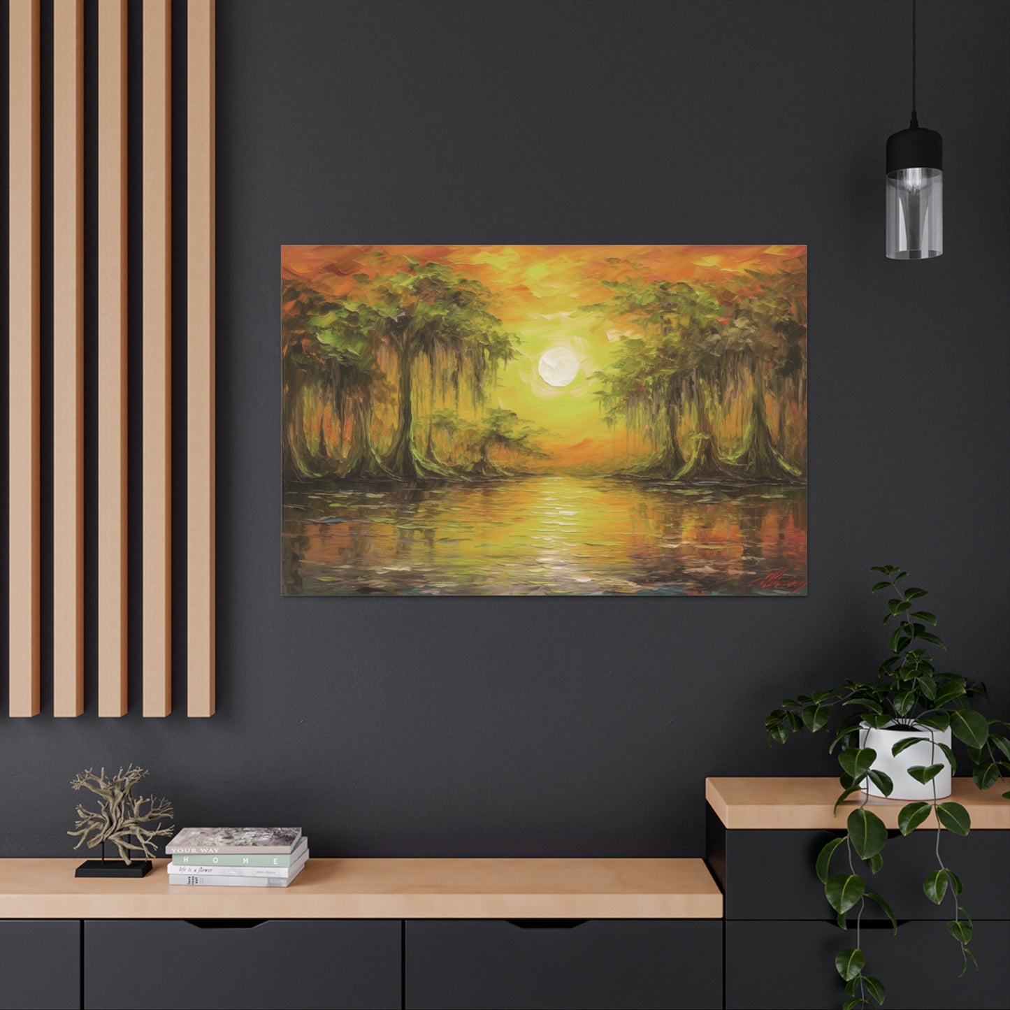 Marsh Painting Abstract Painting for Living Room Oil Painting for Dining Room Painting for Bedroom Painting for Bedroom Painting on Canvas