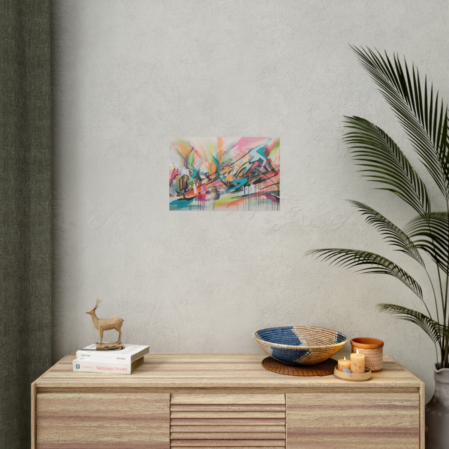 Abstract Art Graffiti Art for Living Room Art for Bedroom Art for Kids Room Art for Office Art