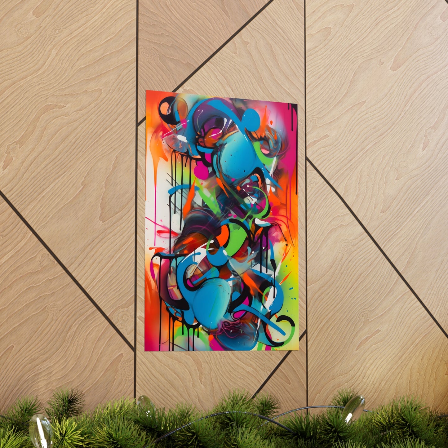 Abstract Art Graffiti Art for Living Room Art for Bedroom Art for Kids Room Art for Office Art