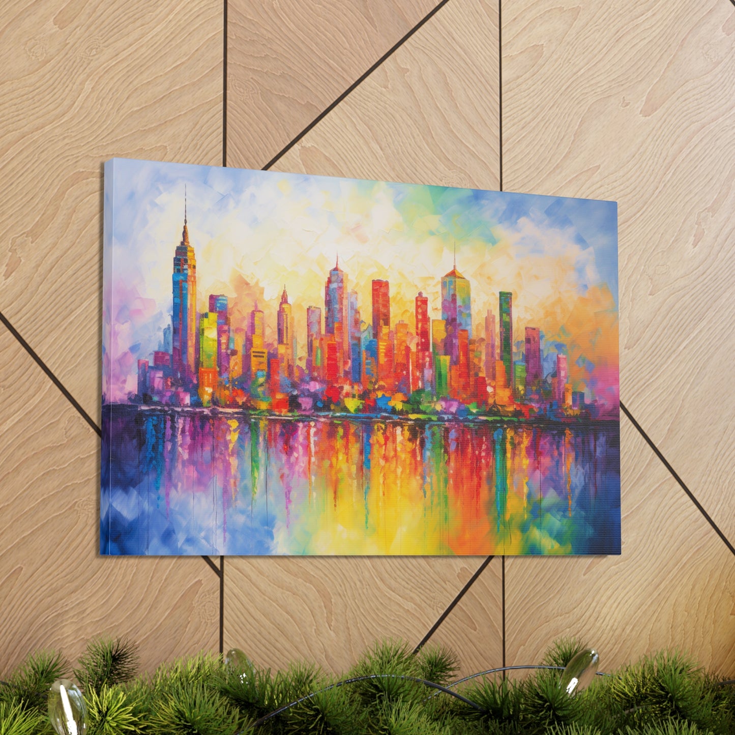 New York City Painting for Living Room Oil Painting for Dining Room Painting for Bedroom Painting for Bedroom Painting of NYC