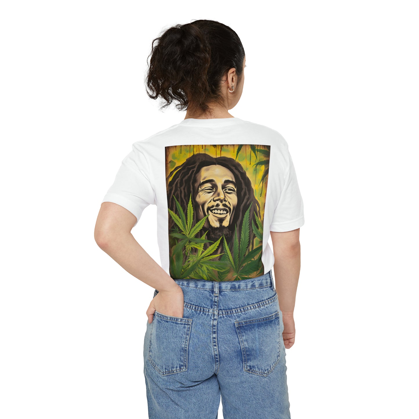 Bob Marley T-shirt Weed T-Shirt for Concert T-Shirt for 420 T-Shirt for Musical Festival T-shirt Bob Marley Pocket T-Shirt