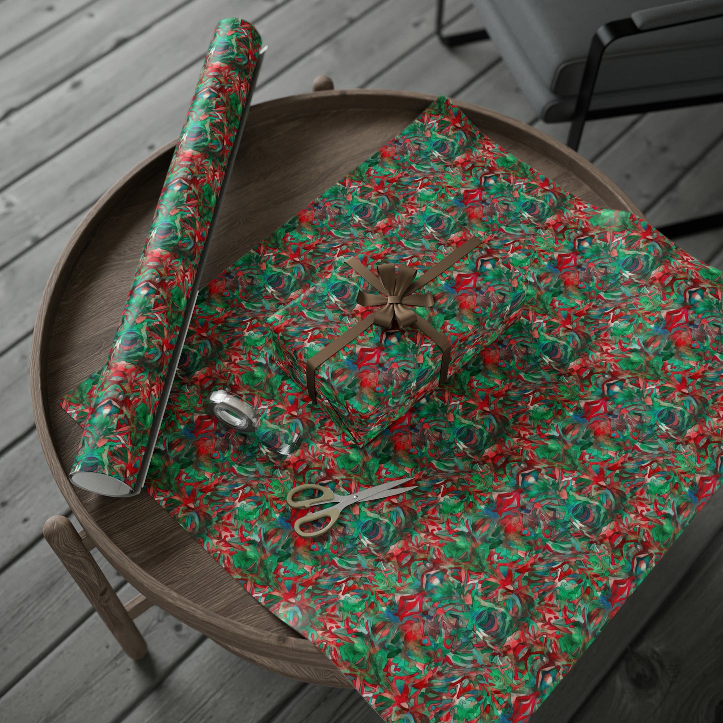 Christmas Wrapping Paper for Christmas Santa Clause Wrapping Paper Custom Wrapping Paper