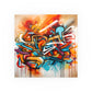 Abstract Art, Graffiti, Poster, Original Art, Bedroom, Living Room, Game room