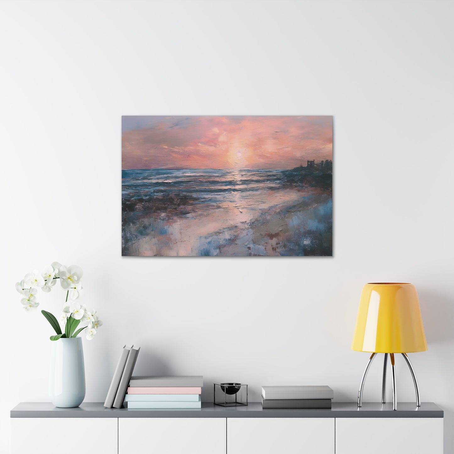 Beach Painting for Living Room Oil Painting for Dining Room Painting for Bedroom Painting for Bedroom Painting of Sunset