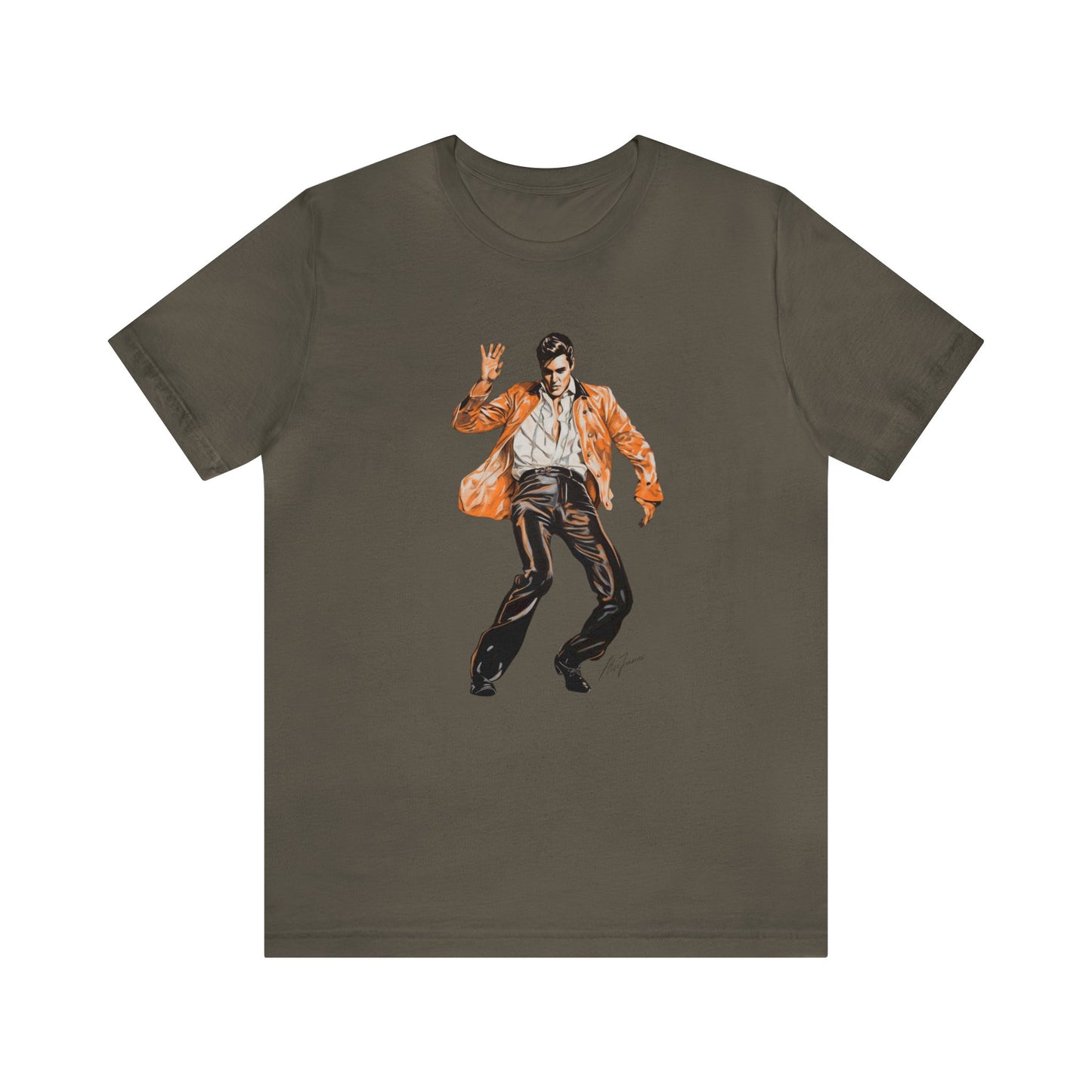 Elvis Presley T-shirt of Elvis Presley Pocket T-Shirt Elvis Presley Shirt The King Shirt