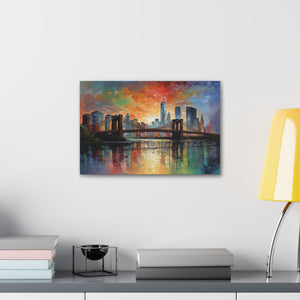 New York City Painting for Living Room Oil Painting for Dining Room Painting for Bedroom Painting for Bedroom Painting of NYC