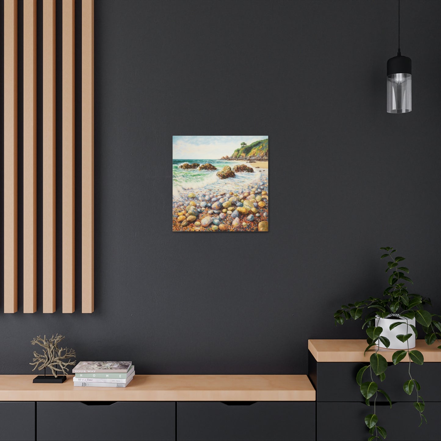 Beach Painting for Living Room Oil Painting for Dining Room Painting for Bedroom Painting for Office Painting of Rock Beach