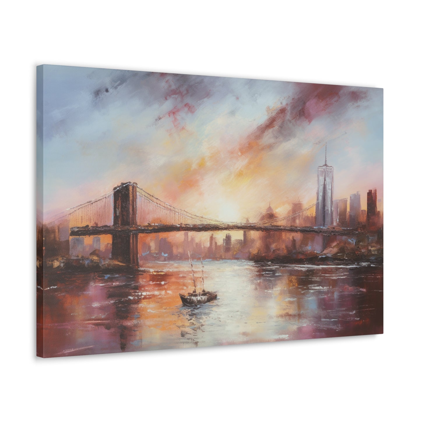 New York City Painting for Living Room Oil Painting for Dining Room Painting for Bedroom Painting for Bedroom Painting of NYC