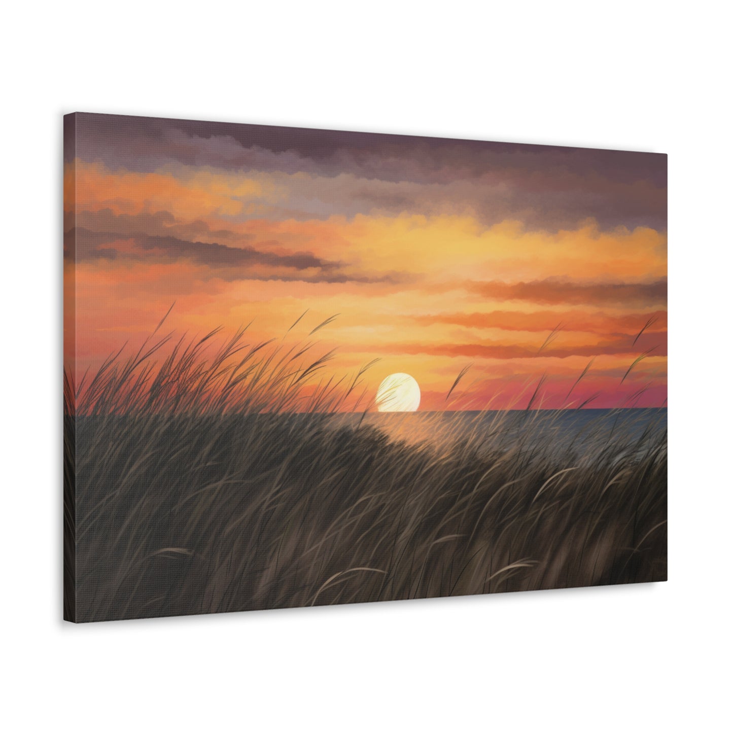 Sunset Painting for Living Room Oil Painting for Dining Room Painting for Bedroom Painting for Bedroom Painting on Canvas Beach Painting