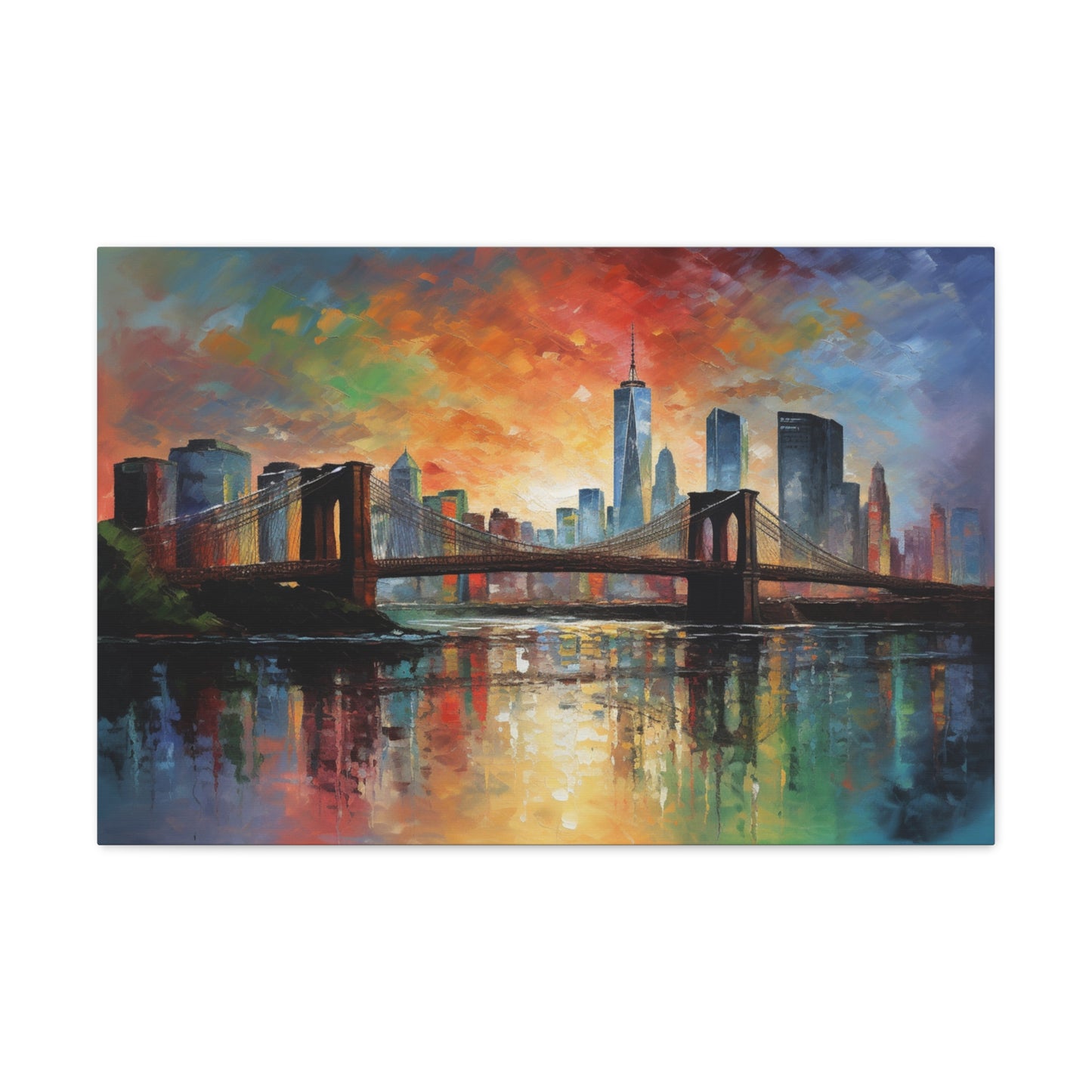 New York City Painting for Living Room Oil Painting for Dining Room Painting for Bedroom Painting for Bedroom Painting of NYC