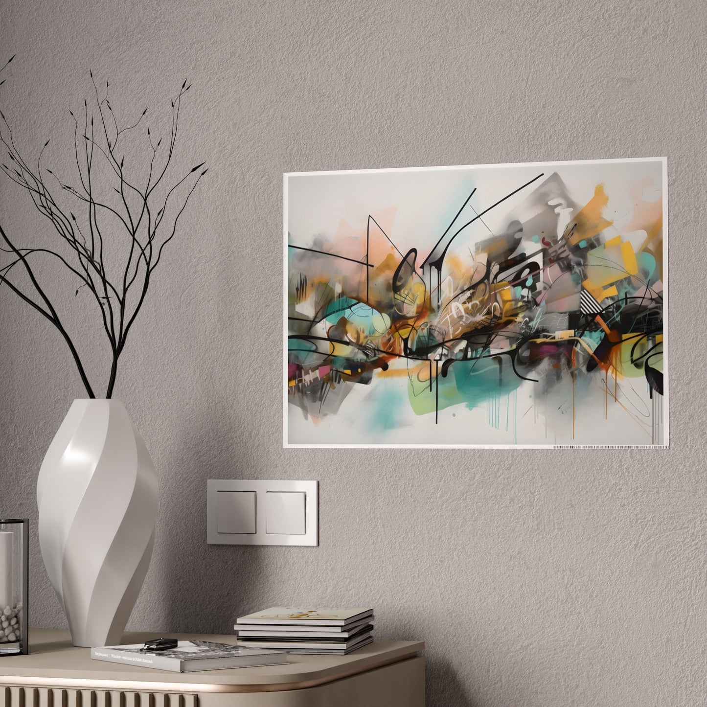 Abstract Art Graffiti Art for Living Room Art for Bedroom Art for Kids Room Art for Office Art