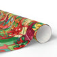 Christmas Wrapping Paper for Christmas Santa Clause Wrapping Paper Custom Wrapping Paper