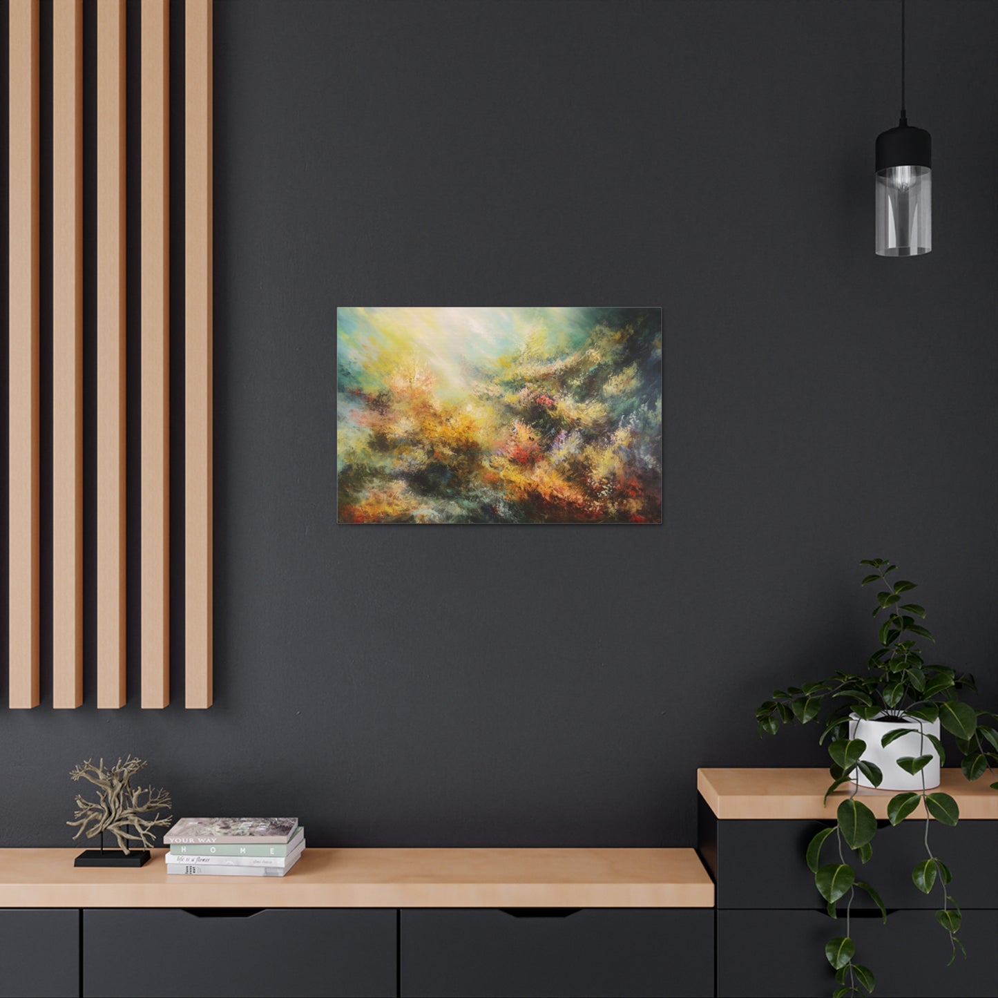 Abstract Oil Painting for Living Room Oil Painting for Dining Room Painting for Bedroom Painting for Office Painting of Coral