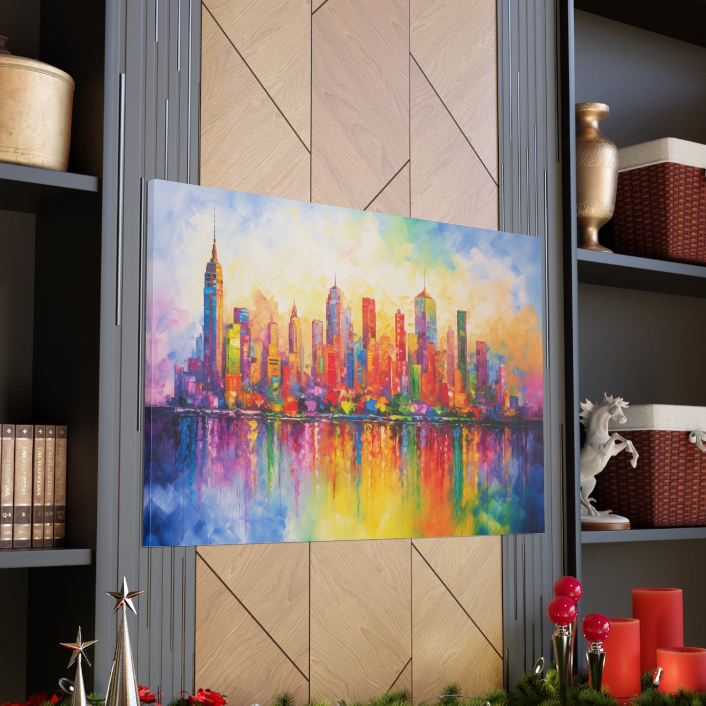 New York City Painting for Living Room Oil Painting for Dining Room Painting for Bedroom Painting for Bedroom Painting of NYC