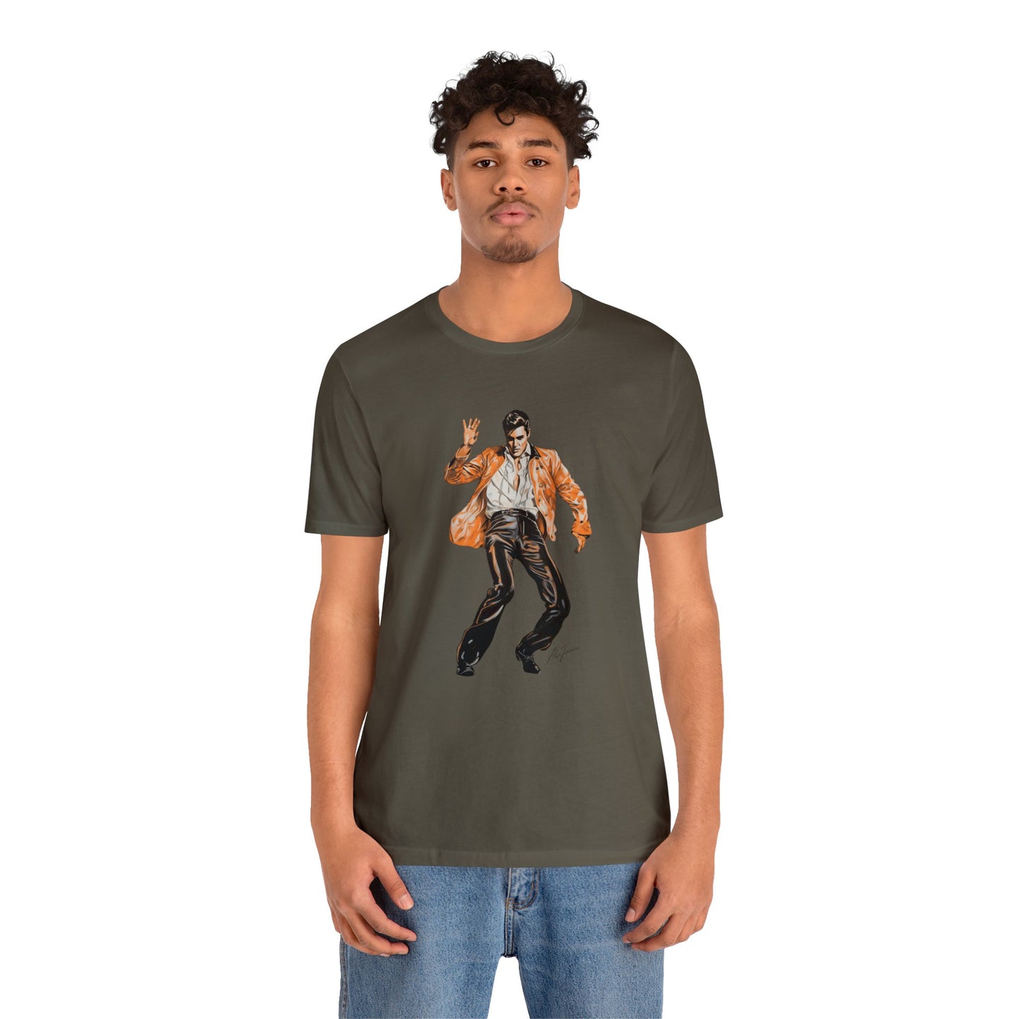 Elvis Presley T-shirt of Elvis Presley Pocket T-Shirt Elvis Presley Shirt The King Shirt