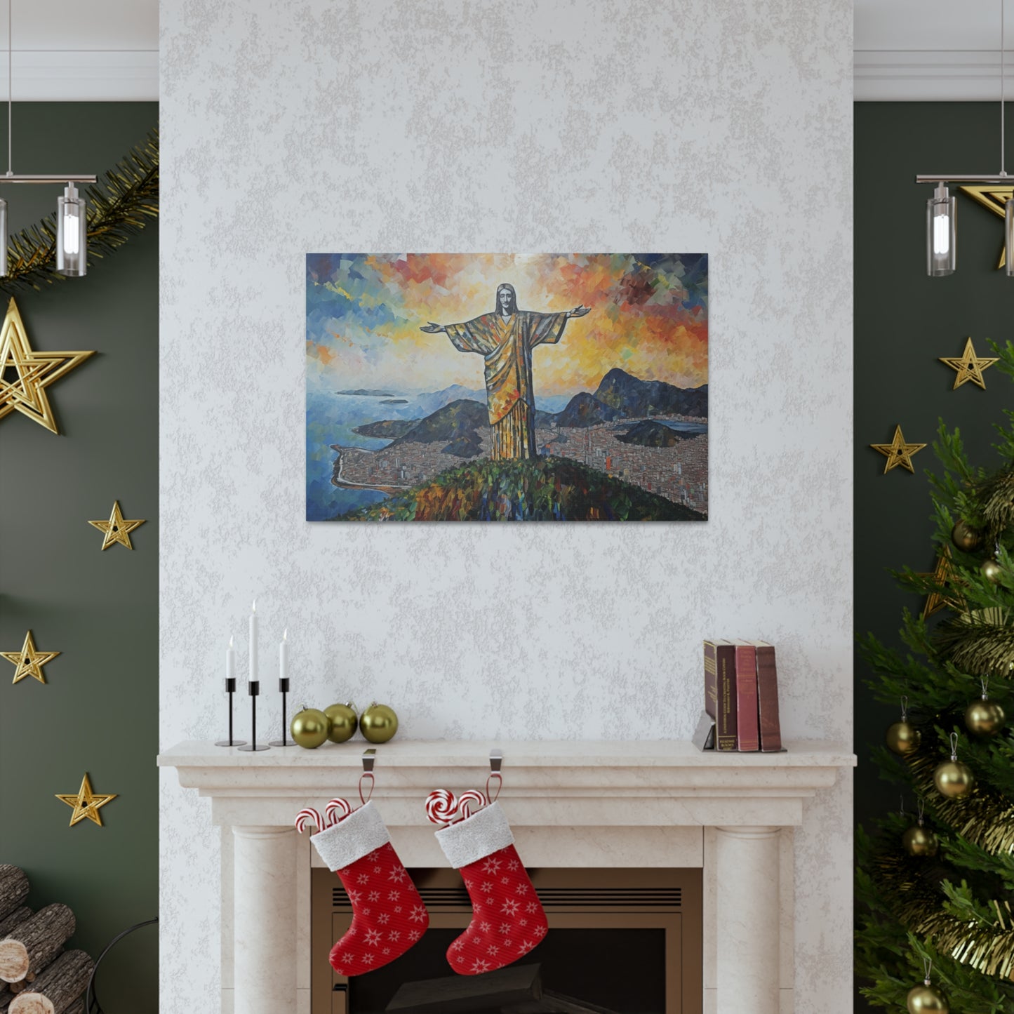 Painting for Living Room Oil Painting for Dining Room Painting for Bedroom Painting for Bedroom Painting of Christ the Redeemer