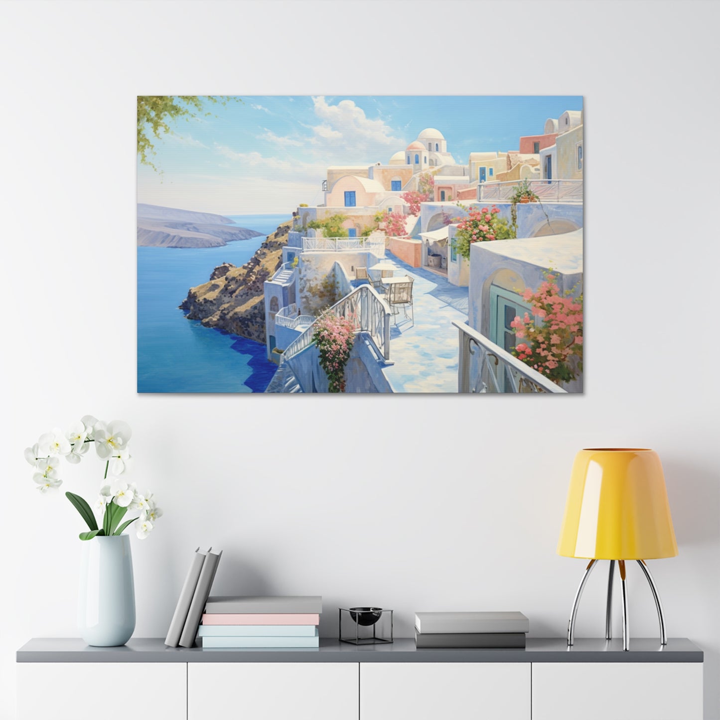 Landscape Painting for Living Room Oil Painting for Dining Room Painting for Bedroom Painting for Office Painting of Greece