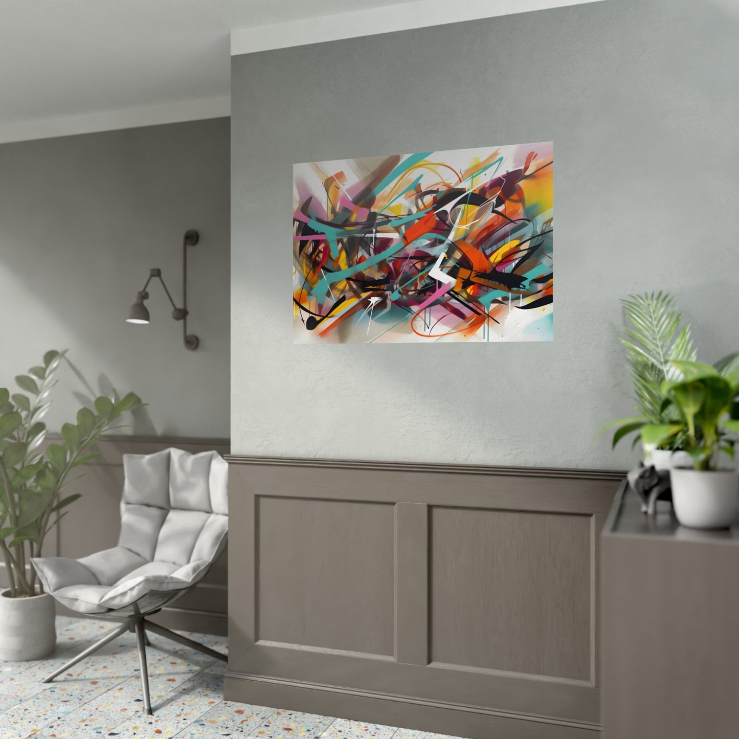 Abstract Art Graffiti Art for Living Room Art for Bedroom Art for Kids Room Art for Office Art