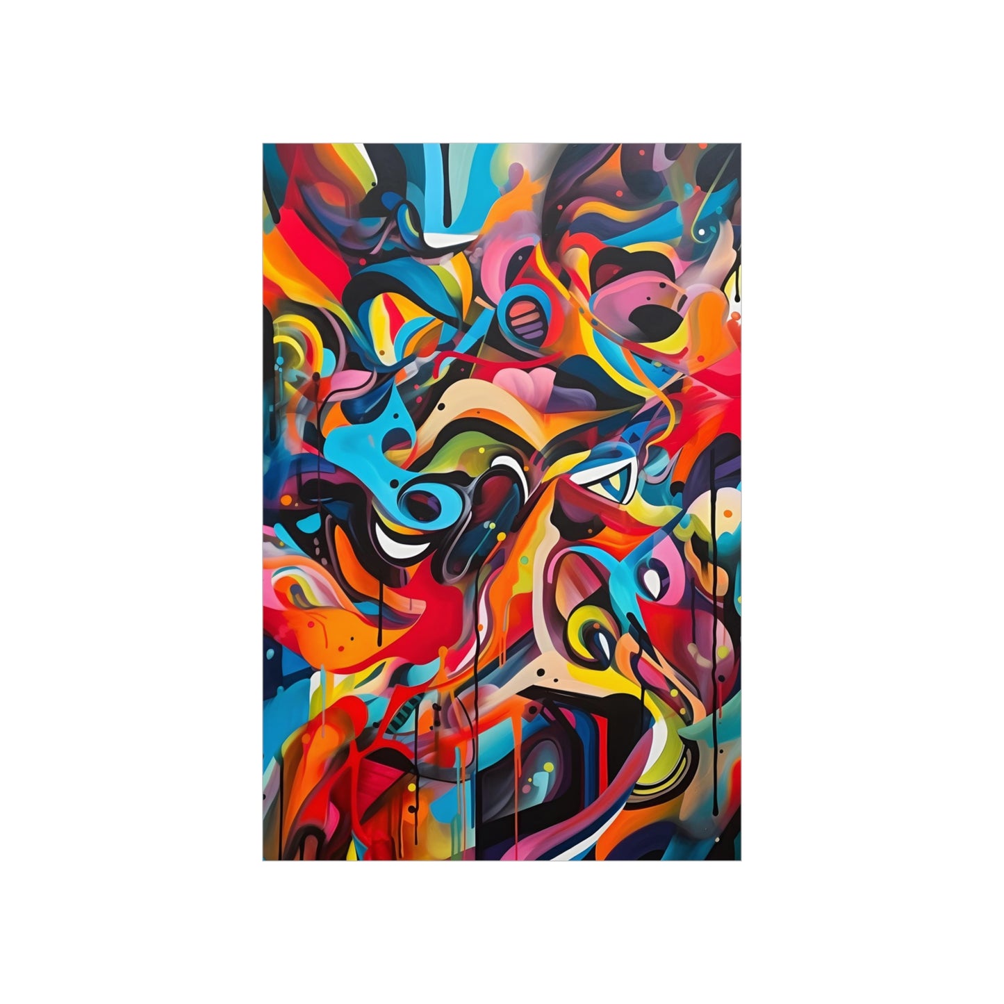 Abstract Art Graffiti Art for Living Room Art for Bedroom Art for Kids Room Art for Office Art