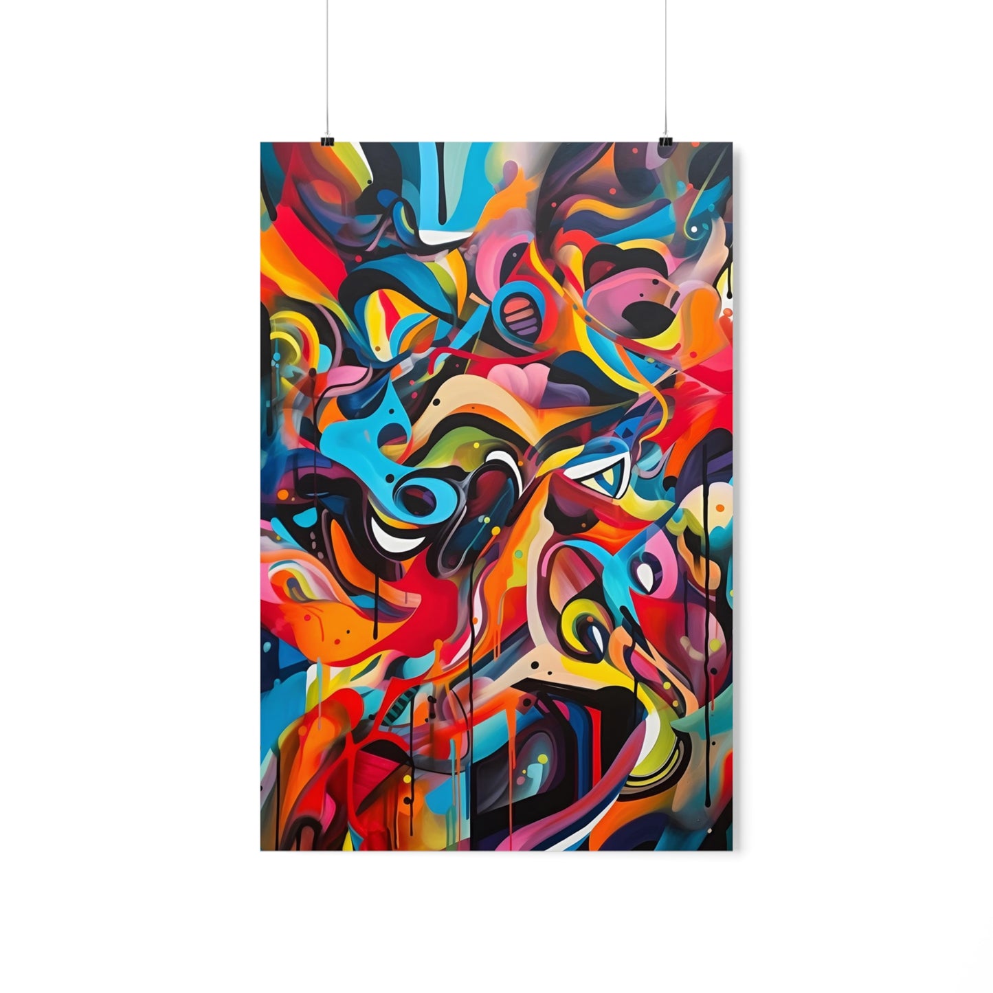 Abstract Art Graffiti Art for Living Room Art for Bedroom Art for Kids Room Art for Office Art