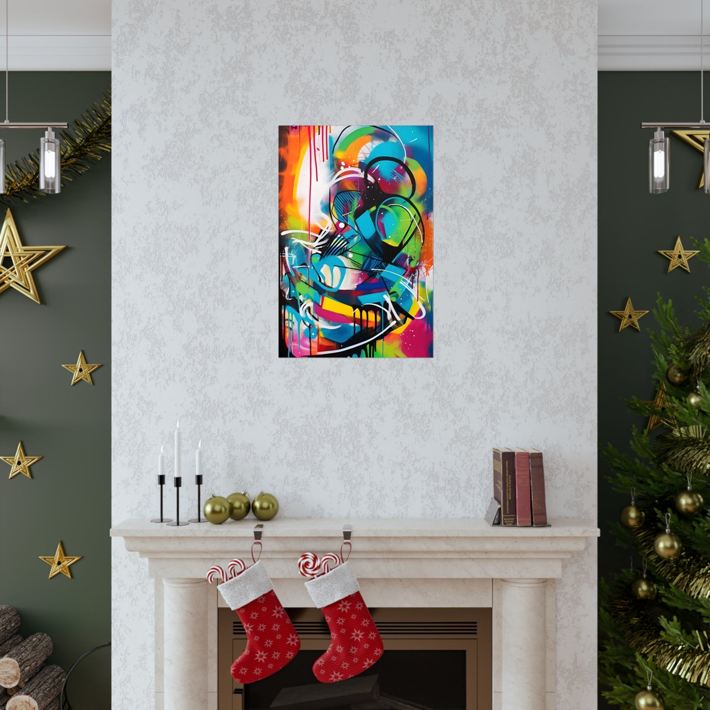 Abstract Art Graffiti Art for Living Room Art for Bedroom Art for Kids Room Art for Office Art