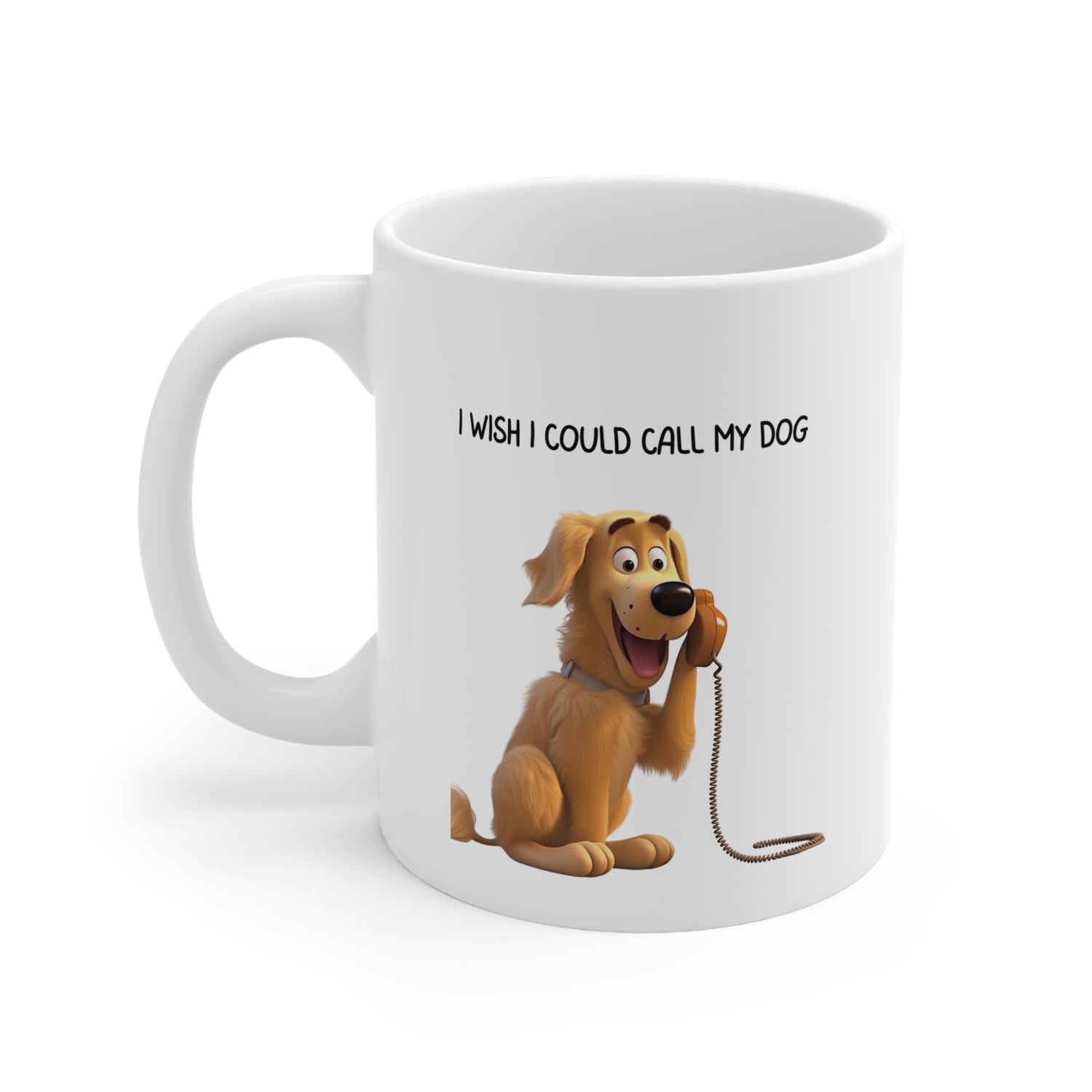 Golden Retriever Ceramic Mug 11oz Coffee Mug for Coffee Mug for Tea Mug for Hot Beverages Hot Chocolate Mug