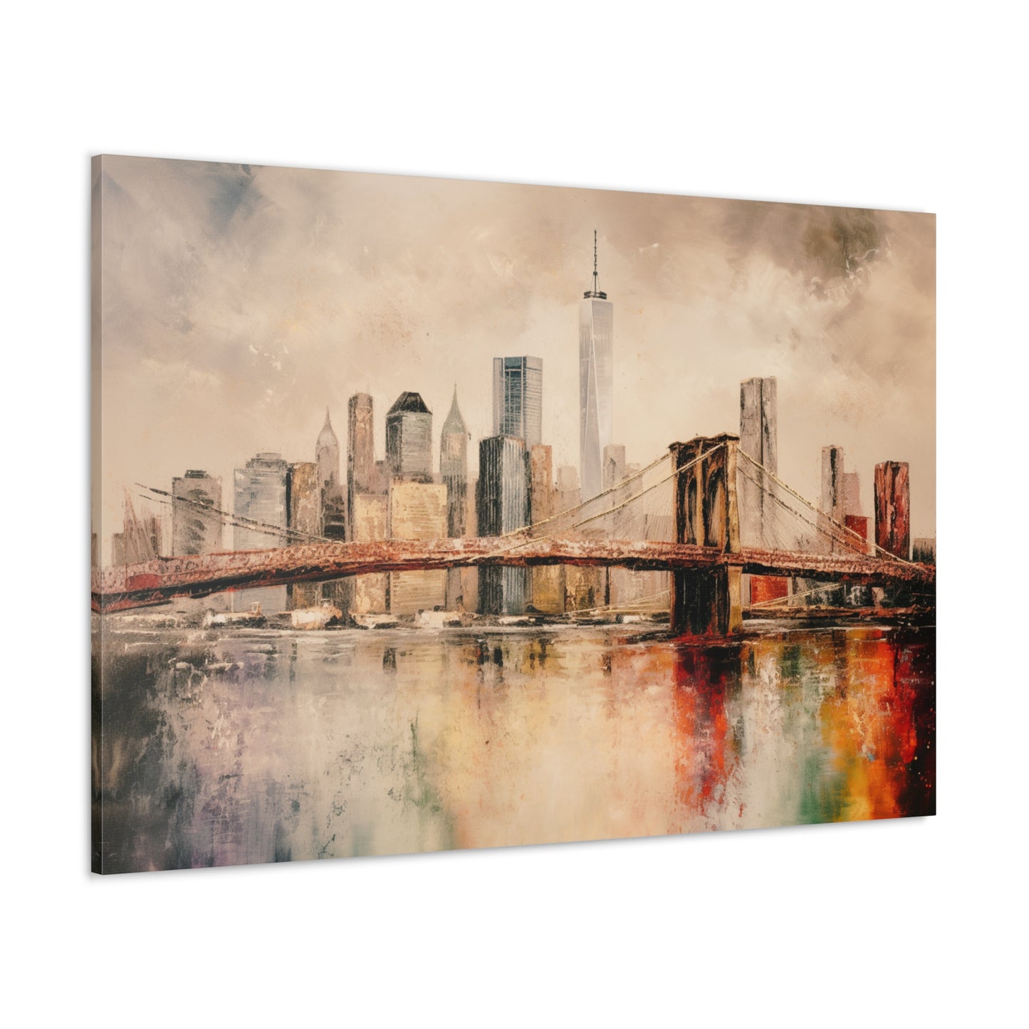 New York City Painting for Living Room Oil Painting for Dining Room Painting for Bedroom Painting for Bedroom Painting of NYC