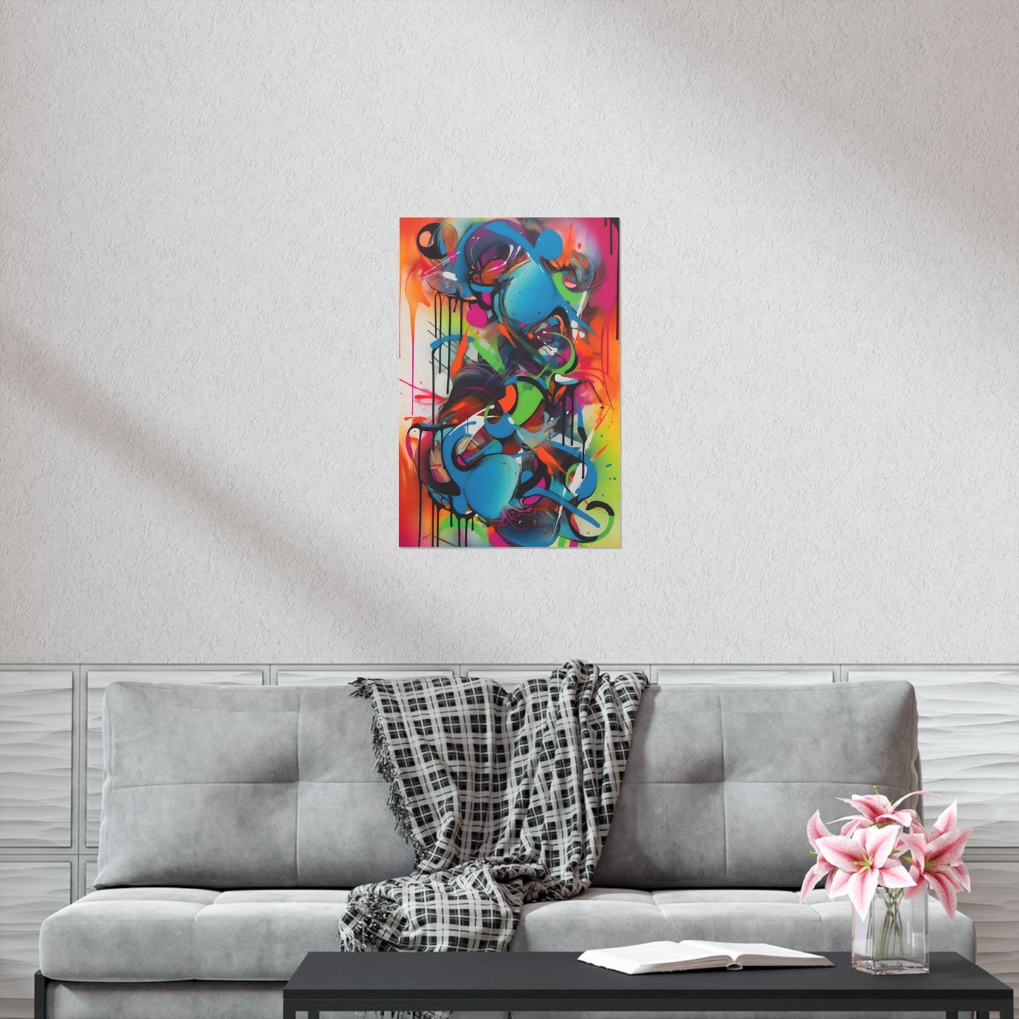 Abstract Art Graffiti Art for Living Room Art for Bedroom Art for Kids Room Art for Office Art