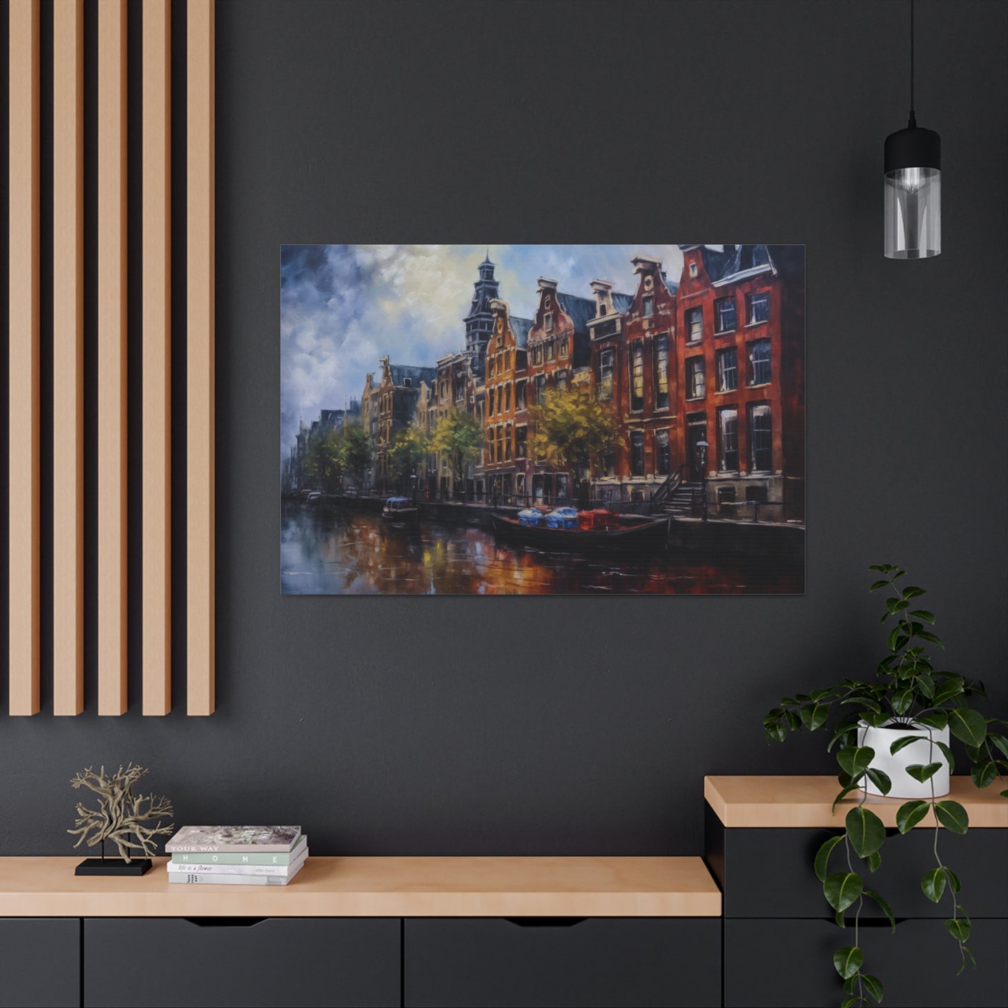 Oil Painting for Living Room Oil Painting for Dining Room Painting for Bedroom Painting for Bedroom Painting of Amsterdam