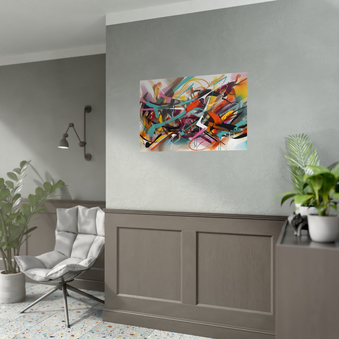 Abstract Art Graffiti Art for Living Room Art for Bedroom Art for Kids Room Art for Office Art