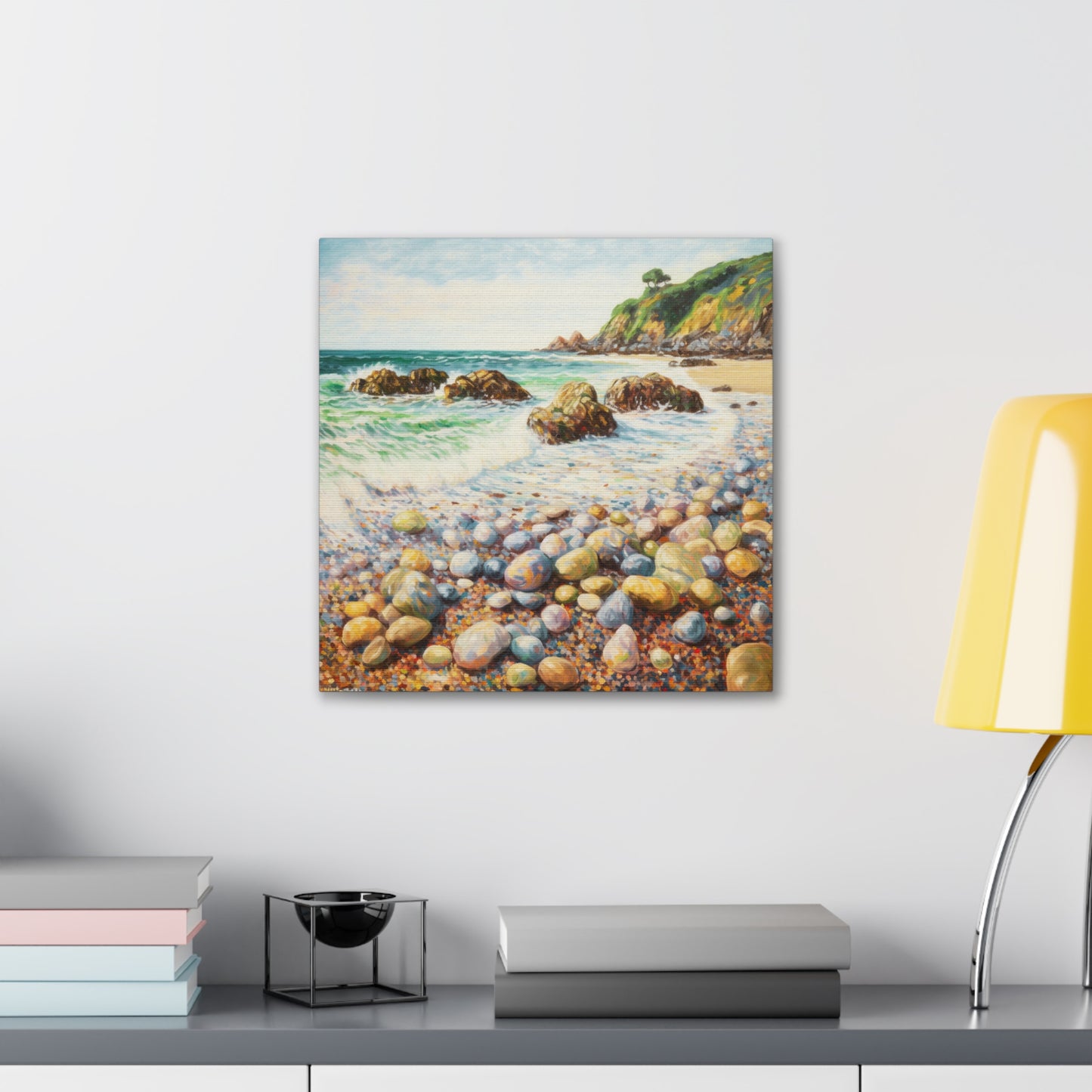 Beach Painting for Living Room Oil Painting for Dining Room Painting for Bedroom Painting for Office Painting of Rock Beach