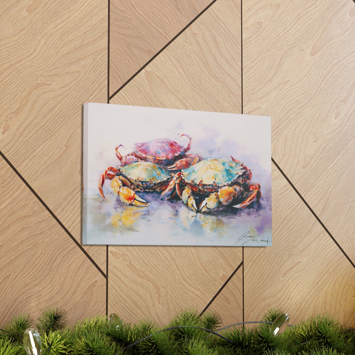 Painting of Crabs Paint for Living Room Oil Painting for Dining Room Painting for Bedroom Painting for Bedroom Painting for Beach