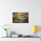 Lily Pad Painting for Living Room Oil Painting for Dining Room Painting for Bedroom Painting for Bedroom Painting of Pond