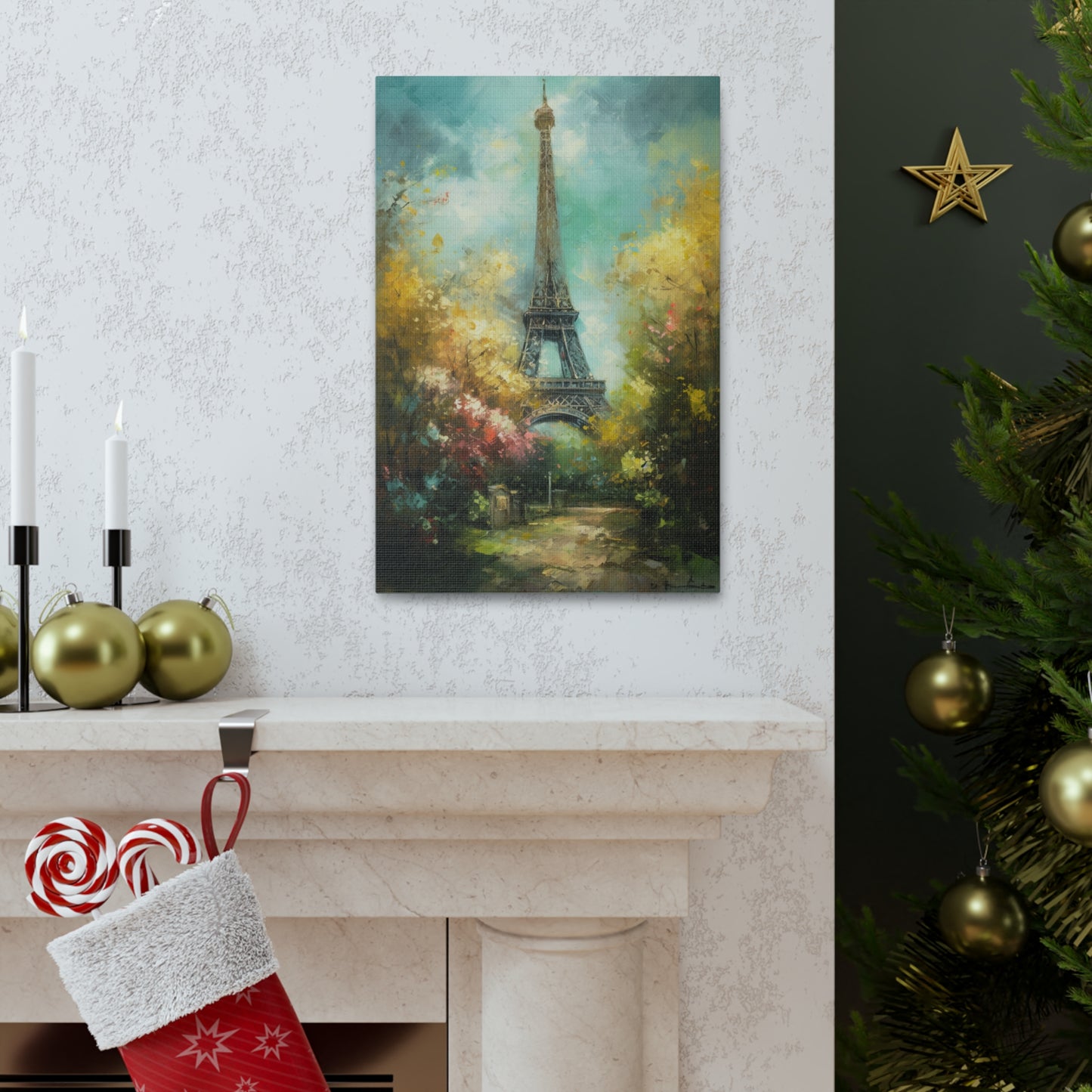 Eiffel Tower Painting for Living Room Oil Painting for Dining Room Painting for Bedroom Painting for Bedroom Painting of Paris