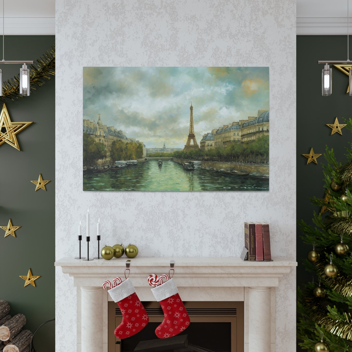 Eiffel Tower Painting for Living Room Oil Painting for Dining Room Painting for Bedroom Painting for Bedroom Painting of Paris