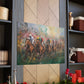 Horse Painting for Living Room Oil Painting for Dining Room Painting for Bedroom Painting for Bedroom Painting on Canvas Kentucky Derby